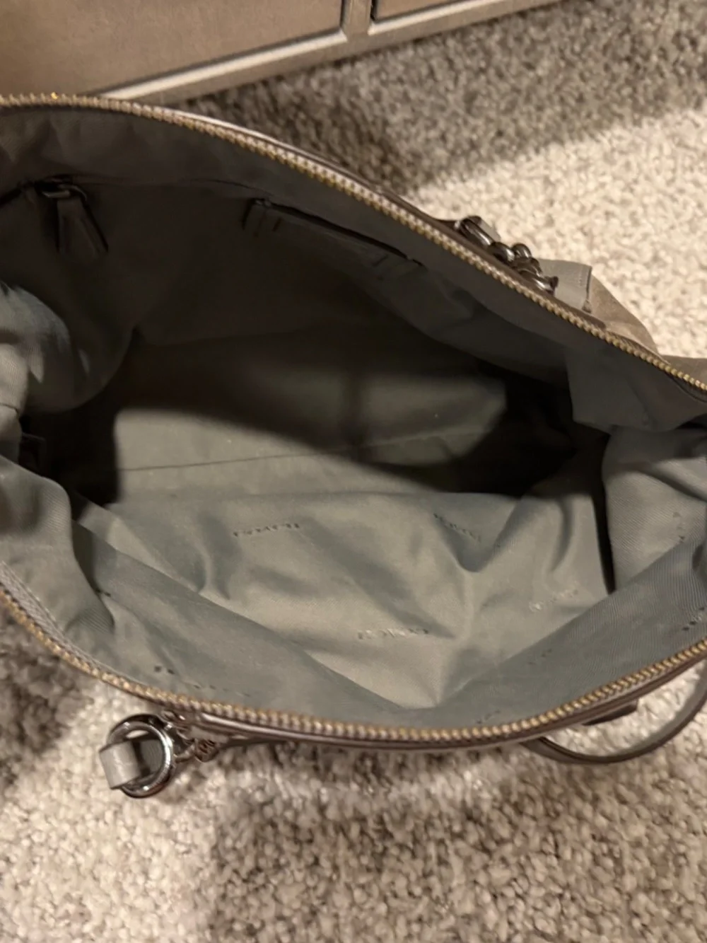 Authentic Coach Chain Prairie Satchel